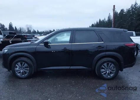 2025 Nissan Pathfinder S 4Wd z USA, uszkodzony, nr VIN 5N1DR3AC2SC312450